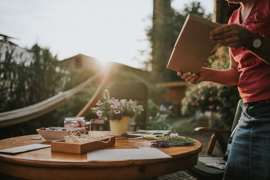 Wooden keepsake box impression 13