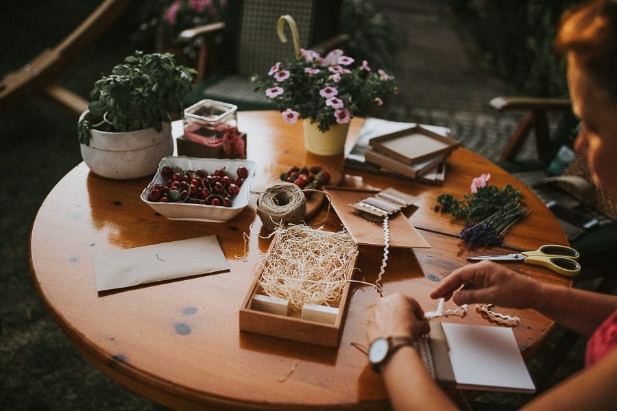 Wooden keepsake box impression 19